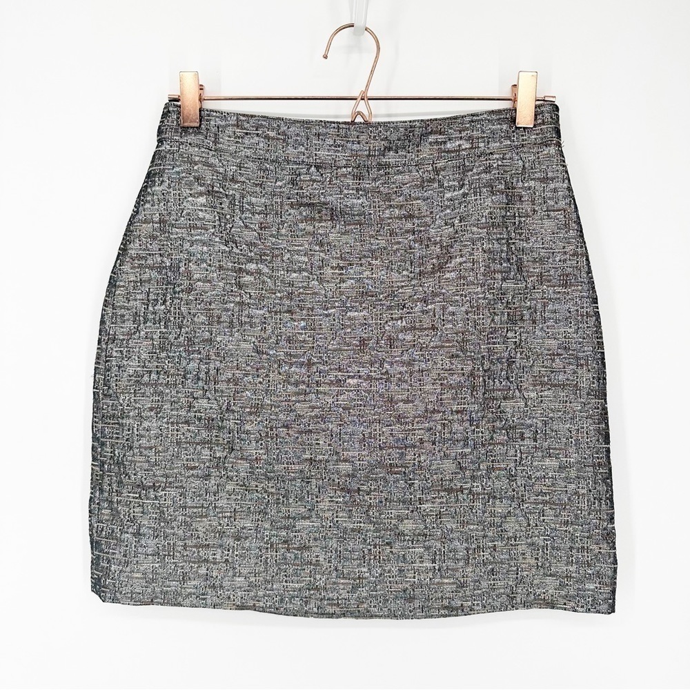 Banana Republic Metallic Mini Skirt Size 2
